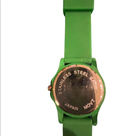 Christmas Tree Watch with Rhinestones. New with Battery. - Picture 4 of 4